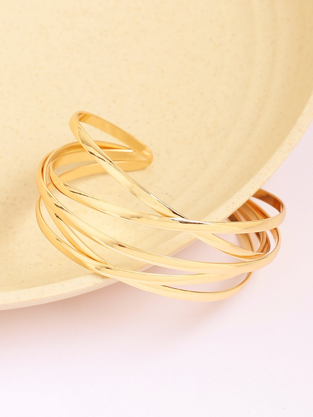 Gold Plated Designer Casual Bracelet For Women