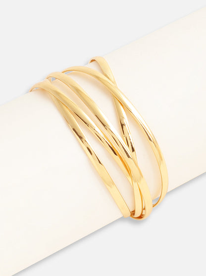 Gold Plated Designer Casual Bracelet For Women