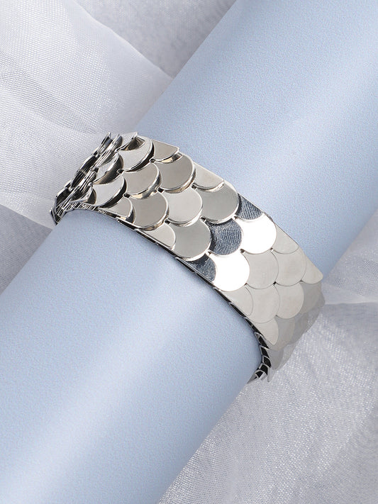 Silver Plated Designer Casual Bracelet For Women
