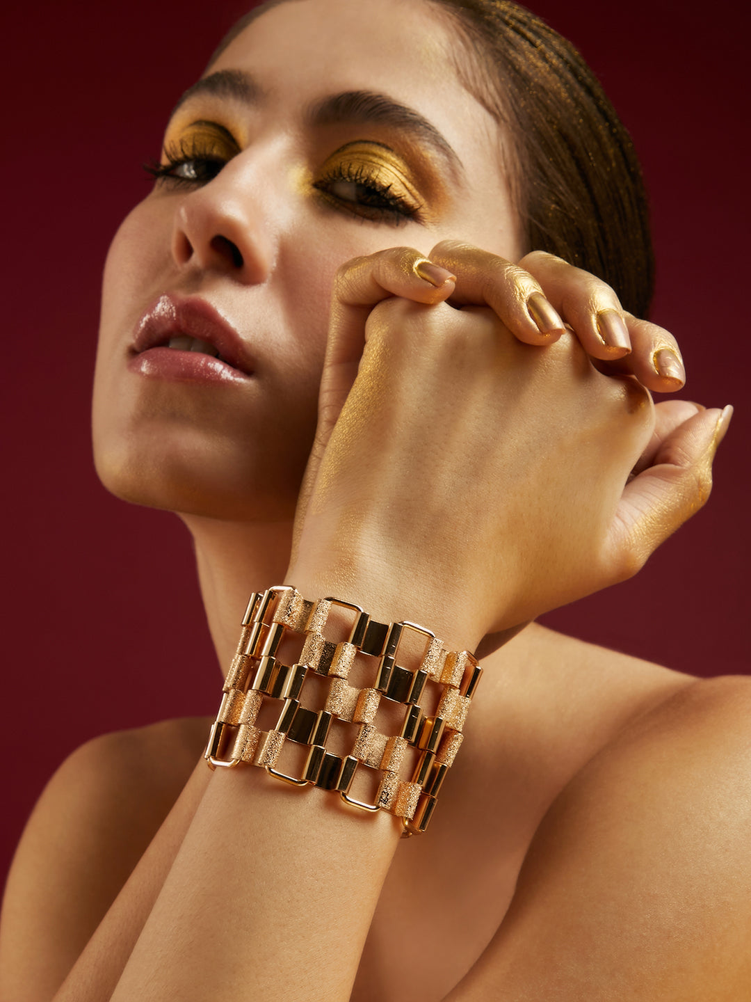 Chunky Cluster Bracelet
