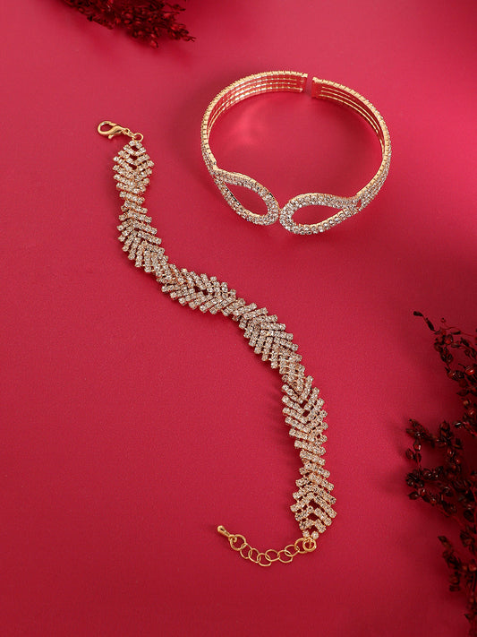 Pack Of Set Of 2 Statement Bracelets