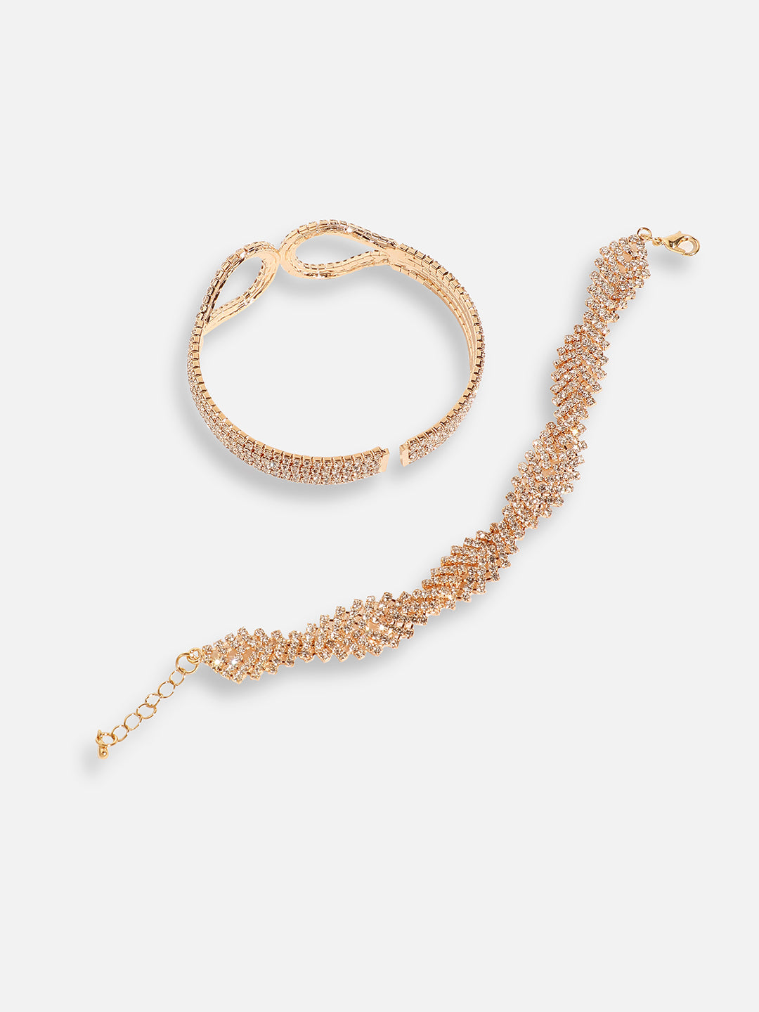 Pack Of Set Of 2 Statement Bracelets 