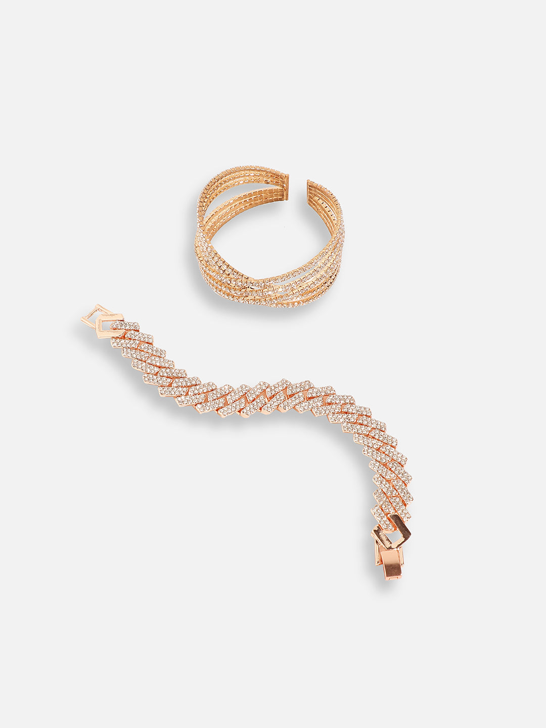 Pack Of Set Of 2 Statement Bracelets