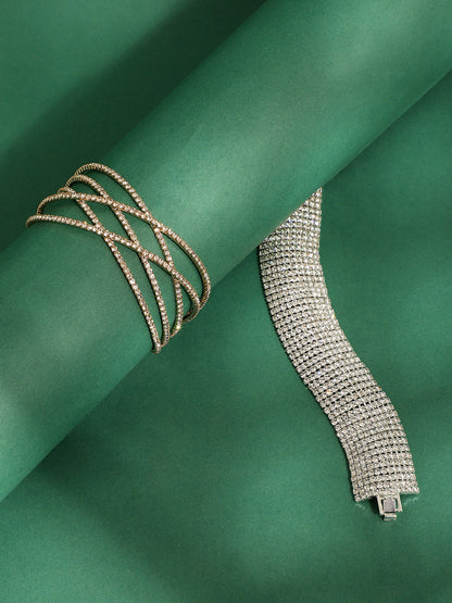 Pack Of Set Of 2 Statement Bracelets