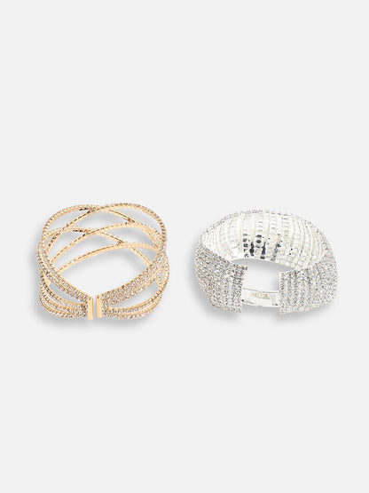 Pack Of Set Of 2 Statement Bracelets
