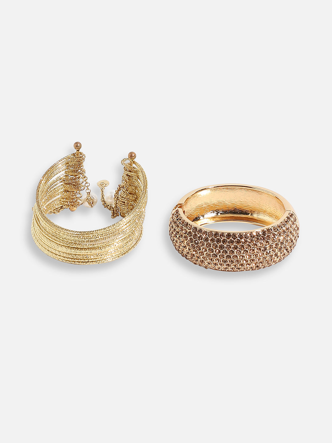 Pack Of Set Of 2 Statement Bracelets 