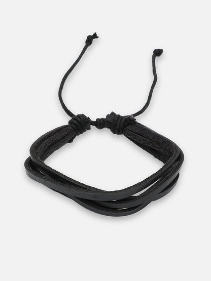 TRENDY CASUAL PU LEATHER DESIGNER BRACELET FOR WOMEN