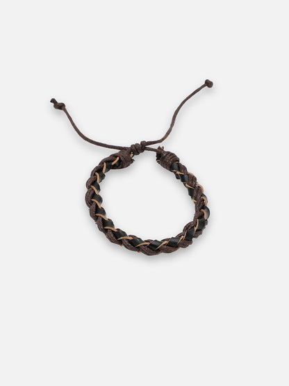 TRENDY CASUAL PU LEATHER DESIGNER BRACELET FOR WOMEN