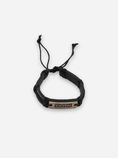 TRENDY CASUAL PU LEATHER DESIGNER BRACELET FOR WOMEN