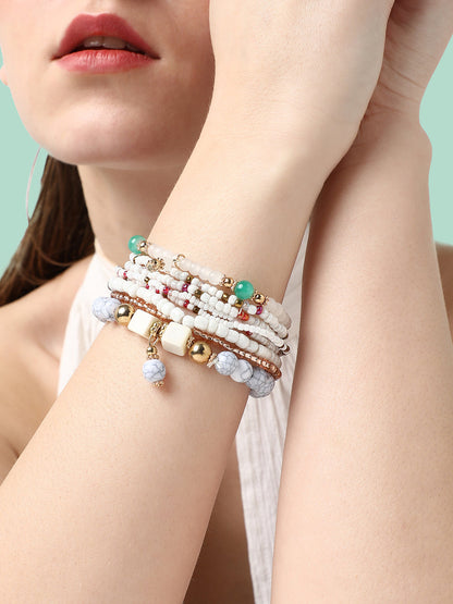 TRENDY BEADED BRACELET