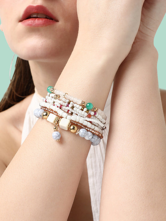 TRENDY BEADED BRACELET