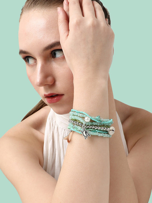 TRENDY BEADED BRACELET