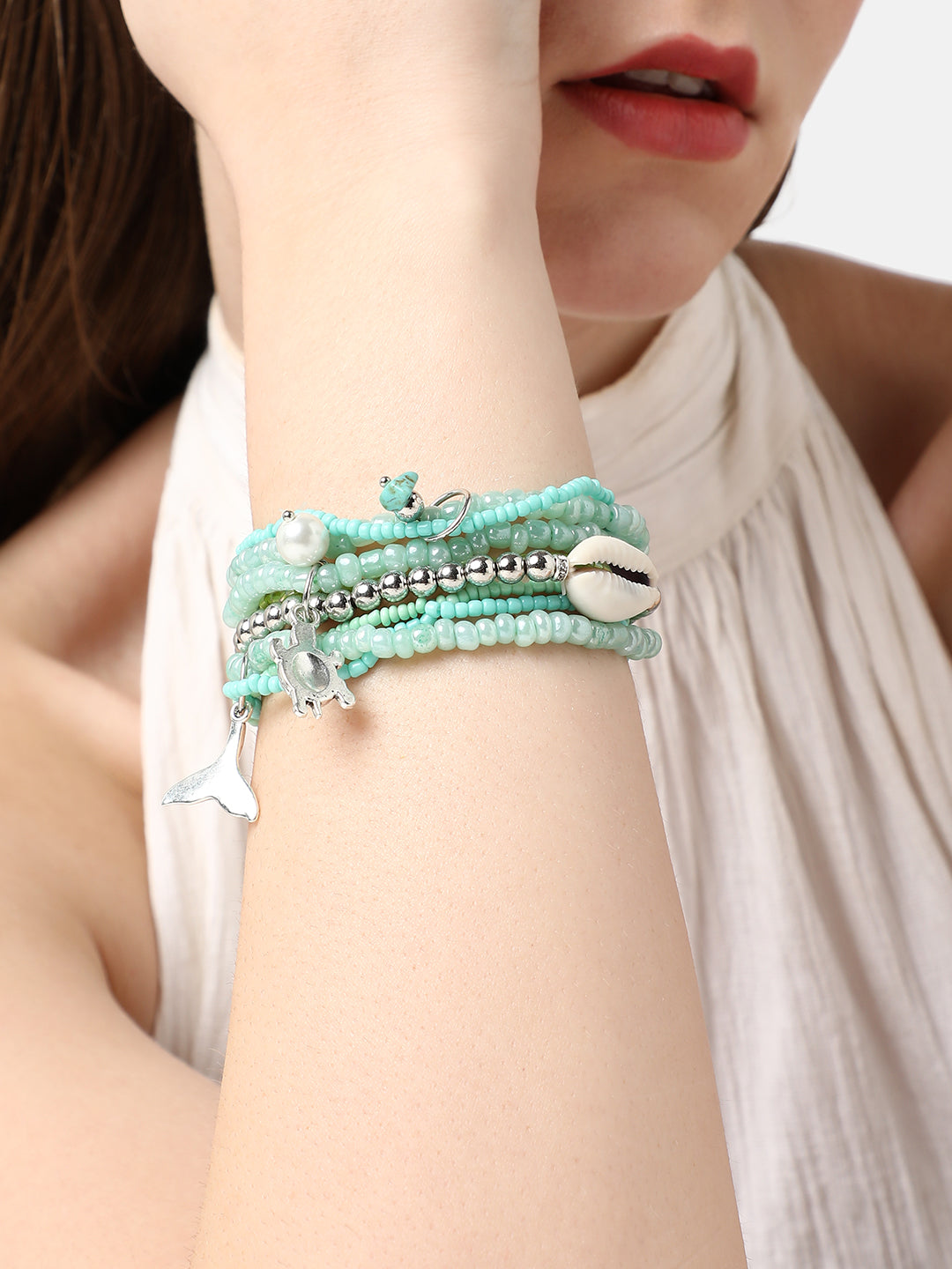 TRENDY BEADED BRACELET