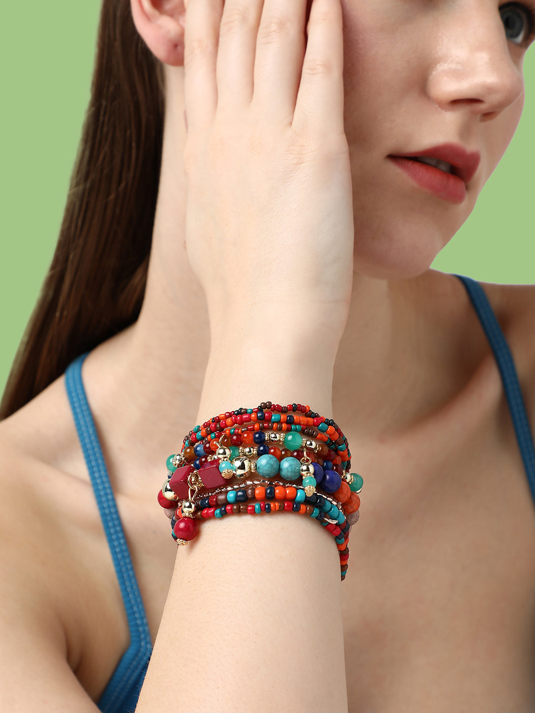 TRENDY BEADED BRACELET