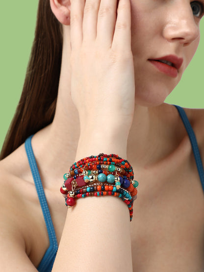 TRENDY BEADED BRACELET