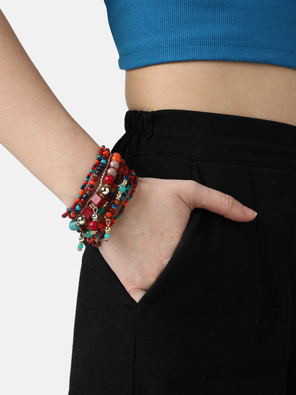 TRENDY BEADED BRACELET