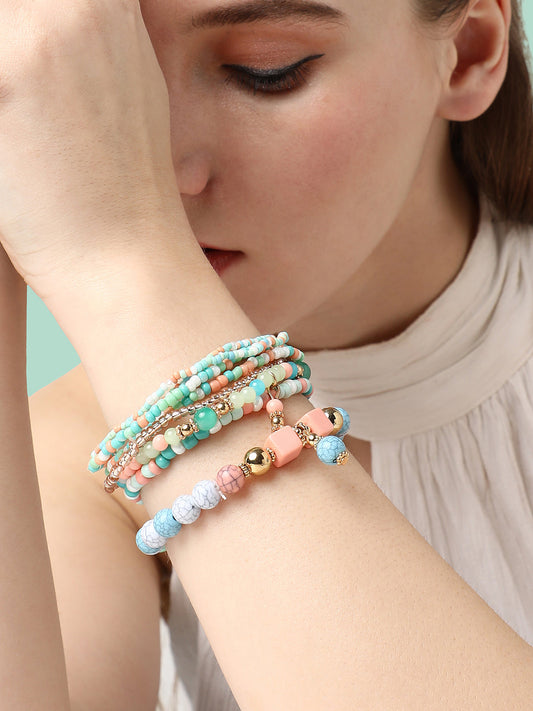 TRENDY BEADED BRACELET