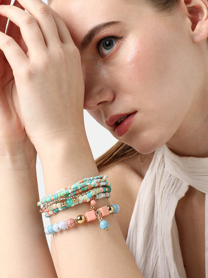TRENDY BEADED BRACELET