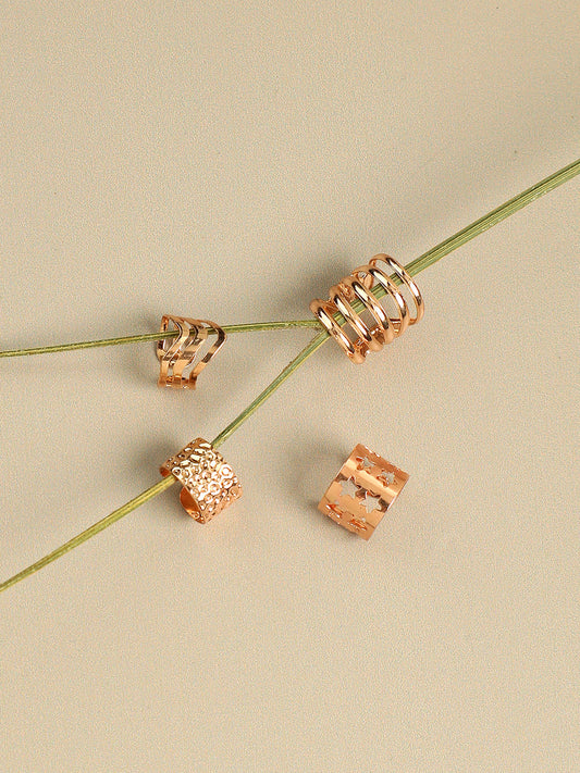 Gold Plated Designer Casual Stud