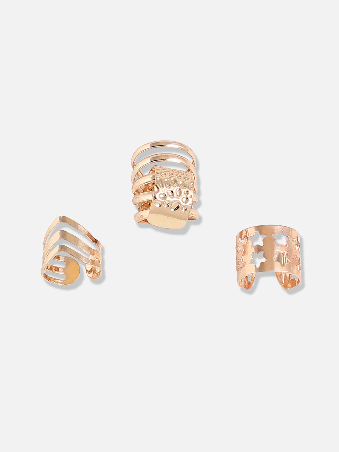 Gold Plated Designer Casual Stud