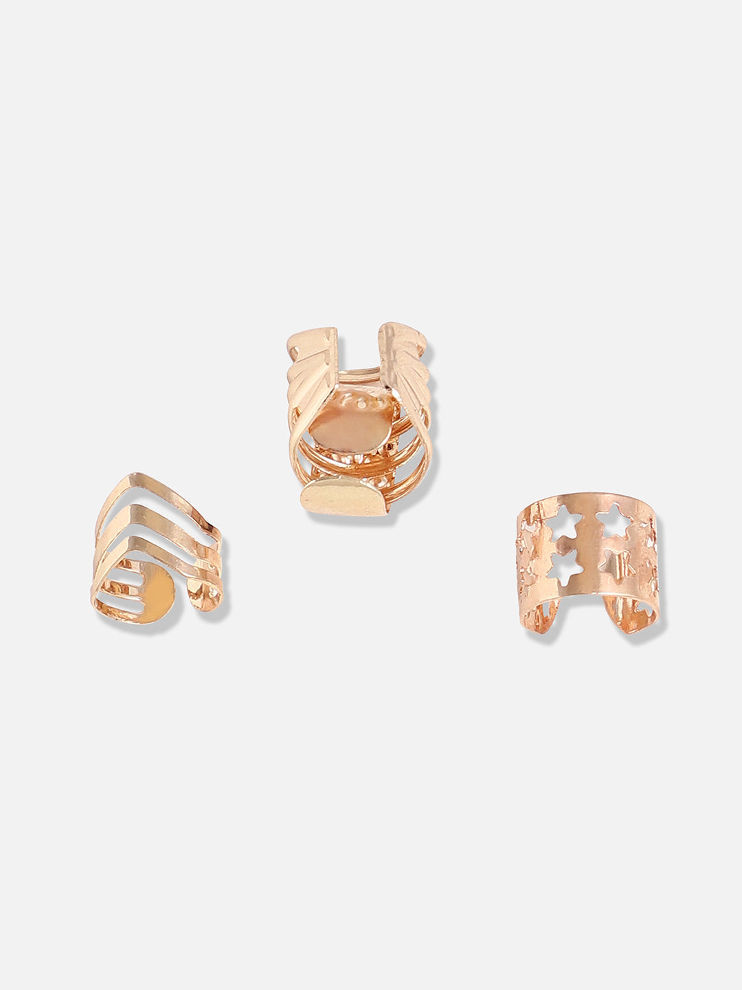 Gold Plated Designer Casual Stud