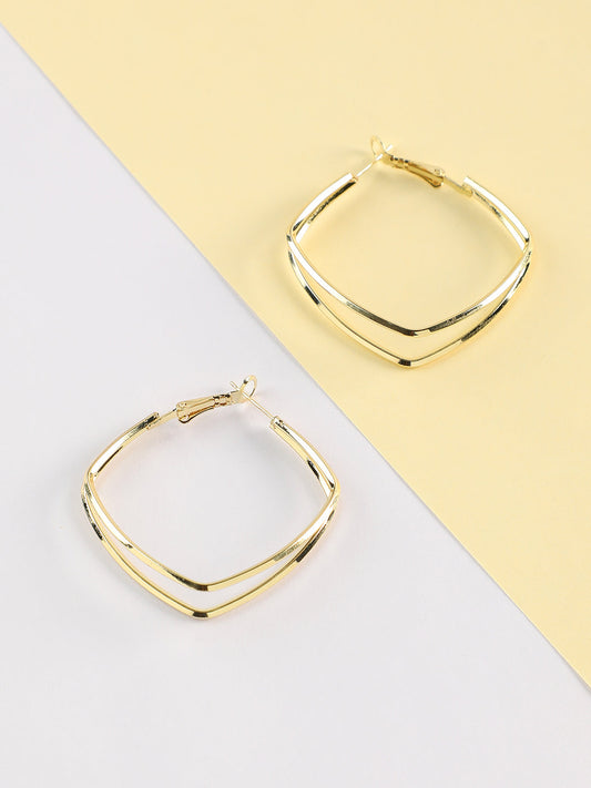 Gold Plated Designer Party Drop Earring