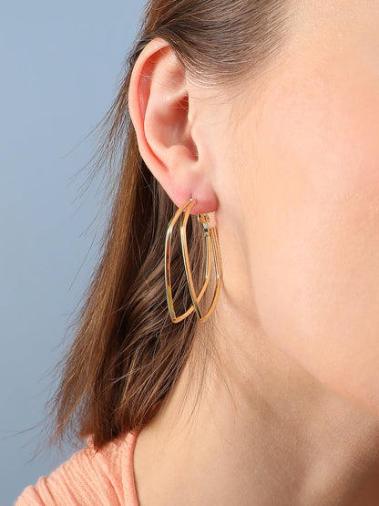 Gold Plated Designer Party Drop Earring