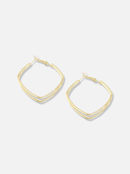 Gold Plated Designer Party Drop Earring