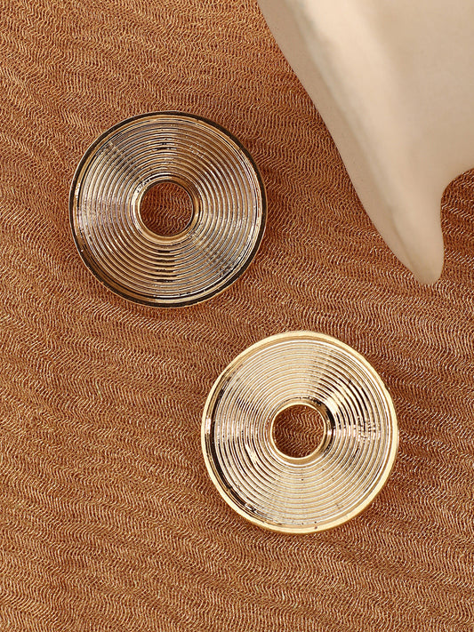 Gold Plated Designer Casual Drop Earring