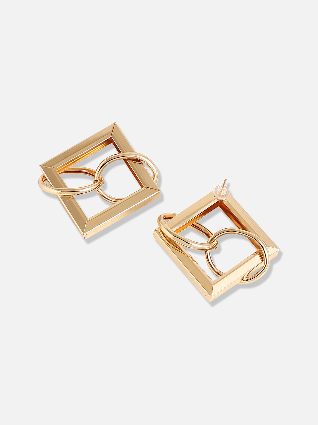 Gold Plated Designer Casual Drop Earring