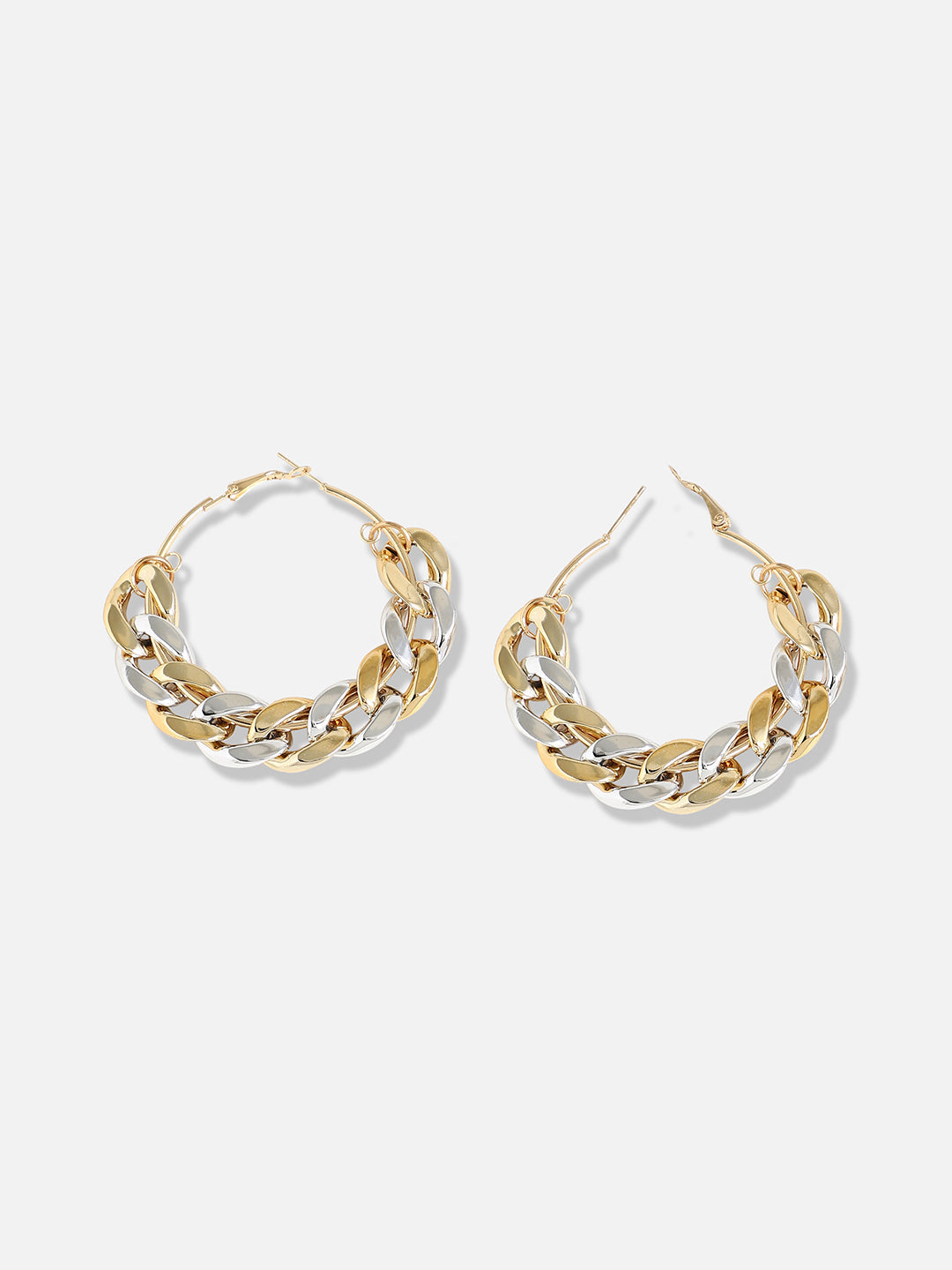 Gold Plated Designer Casual Hoop Earring