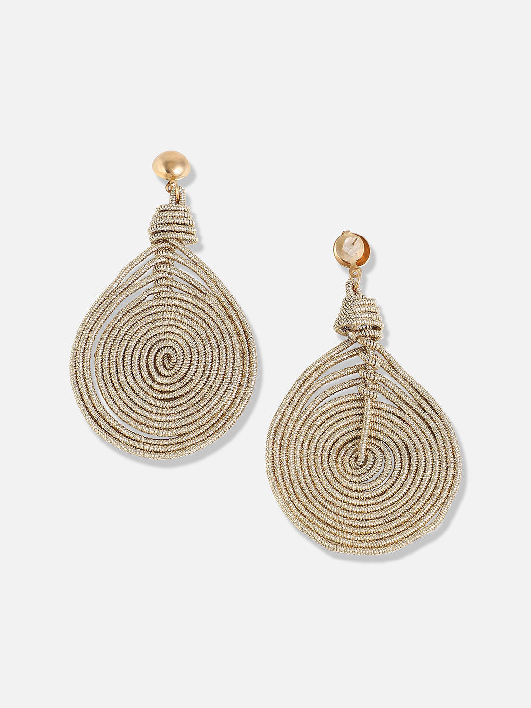 Gold Plated Designer Party Drop Earring