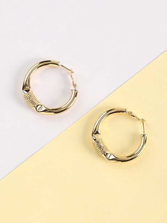 Gold Plated Designer Party Drop Earring