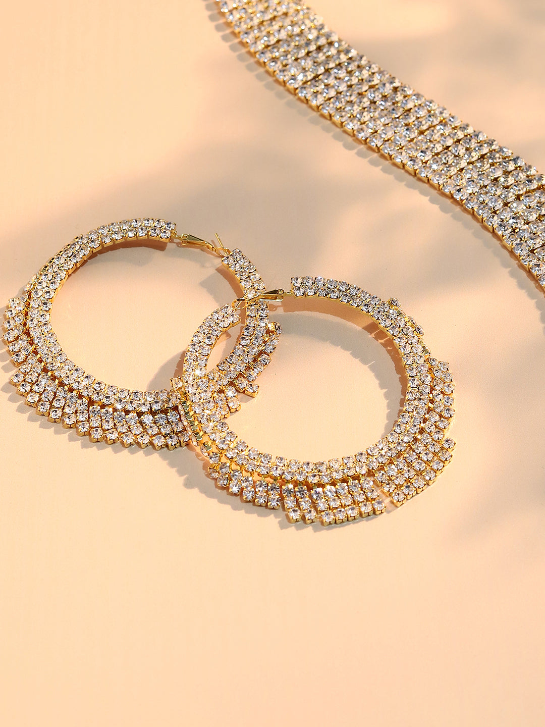 Silver Plated Designer Casual Hoop Earring
