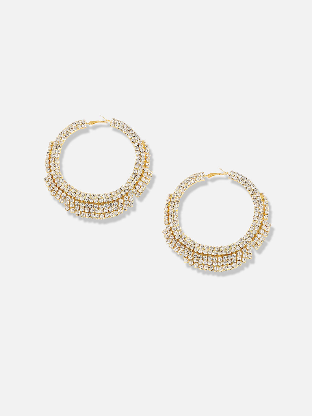 Silver Plated Designer Casual Hoop Earring