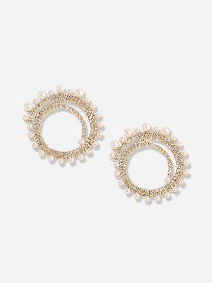 Silver Plated Designer Party Drop Earring