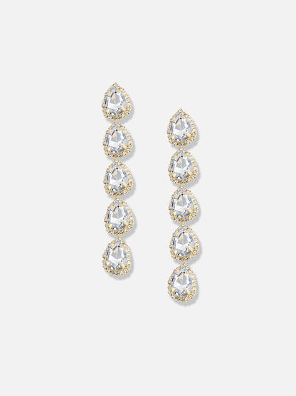 Silver Plated Designer Party Drop Earring
