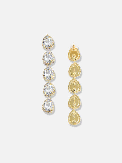 Silver Plated Designer Party Drop Earring