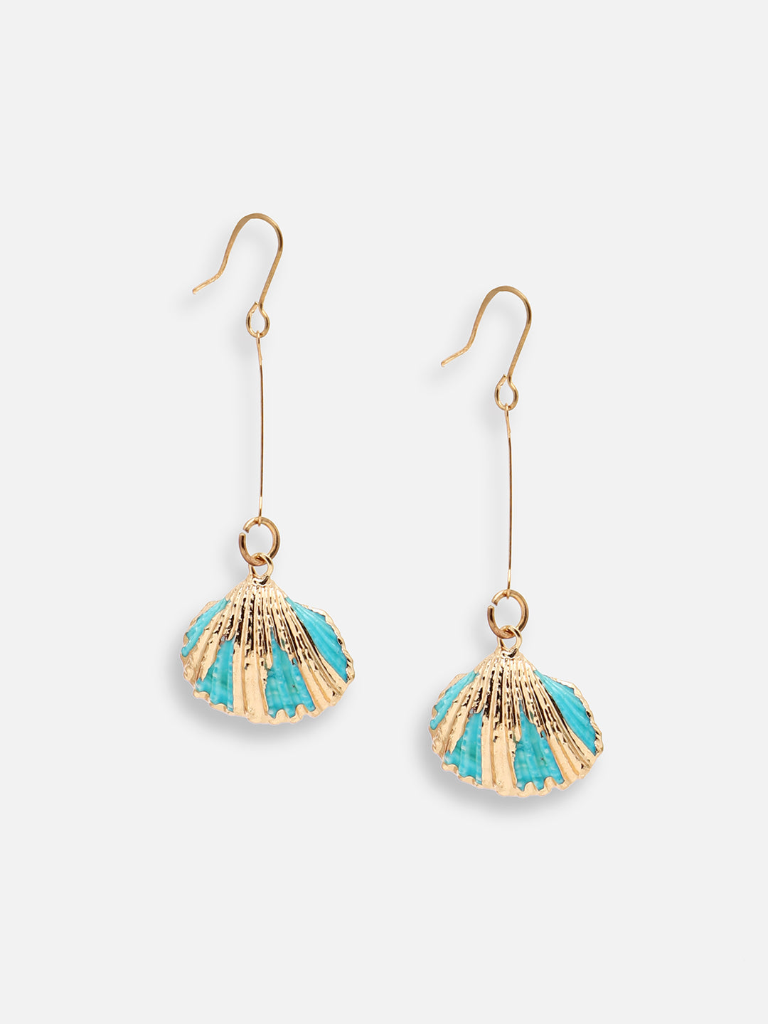 GOLD PLATED PARTY DESIGNER DROP EARRING FOR WOMEN