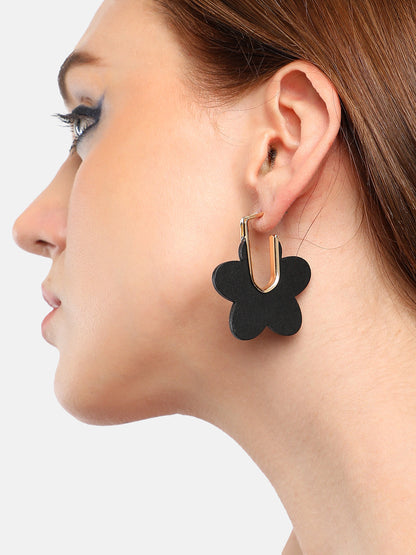 GOLD PLATED PARTY DESIGNER DROP EARRING FOR WOMEN