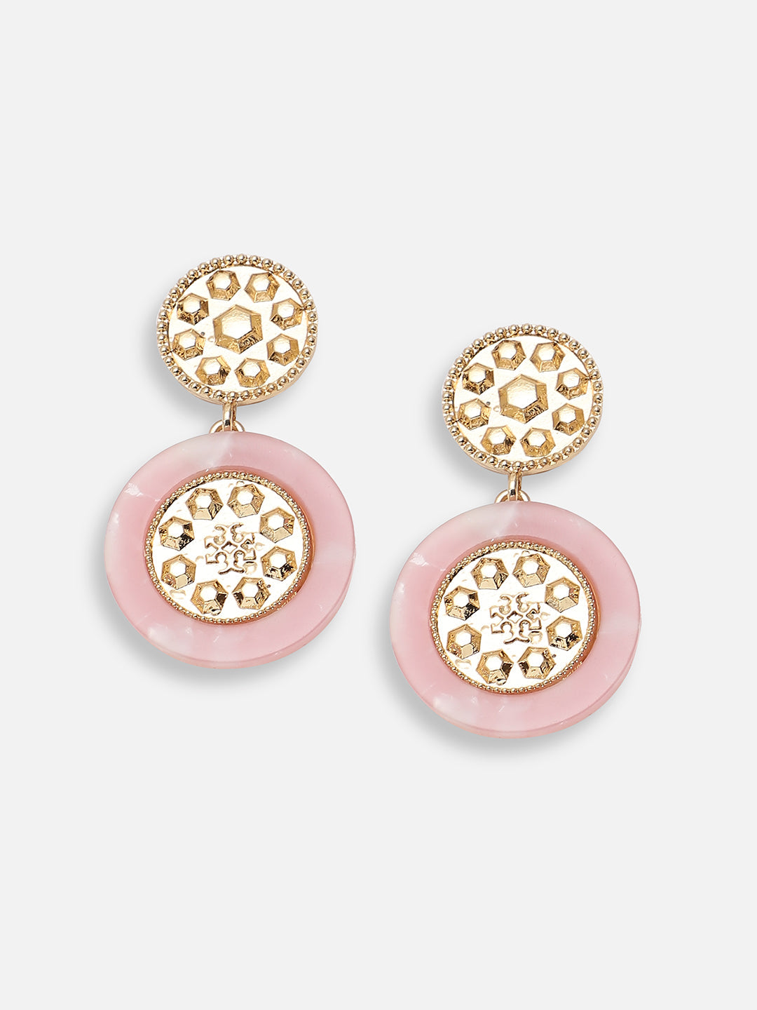GOLD PLATED PARTY DESIGNER DROP EARRING FOR WOMEN