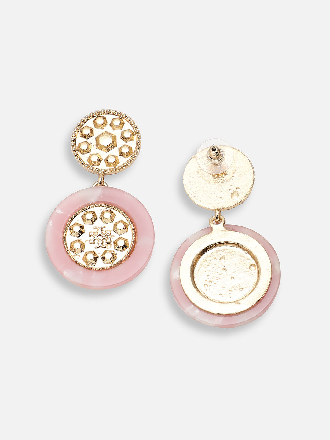 GOLD PLATED PARTY DESIGNER DROP EARRING FOR WOMEN
