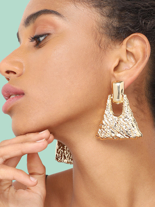 SILVER PLATED PARTY DESIGNER DROP EARRING FOR WOMEN