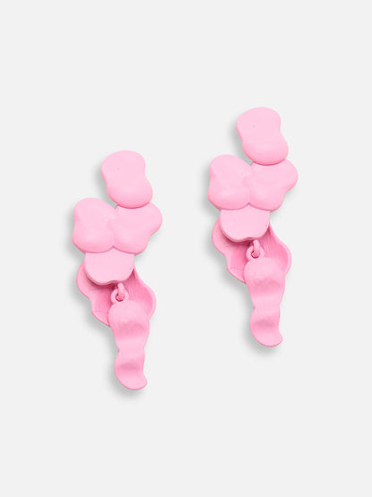 GOLD PLATED PARTY DESIGNER DROP EARRING FOR WOMEN