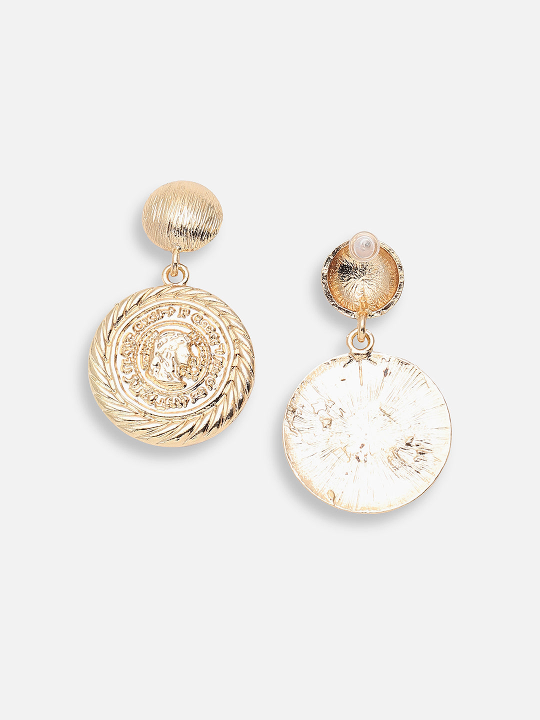 GOLD PLATED PARTY DESIGNER DROP EARRING FOR WOMEN