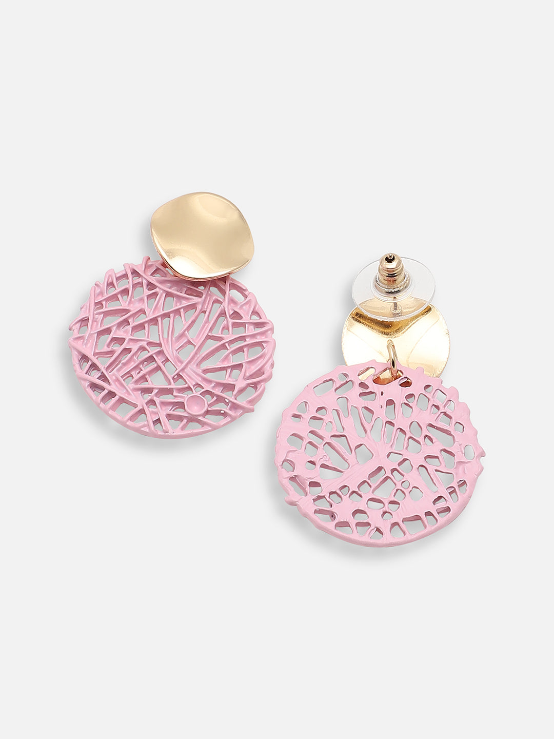 GOLD PLATED PARTY DESIGNER DROP EARRING FOR WOMEN