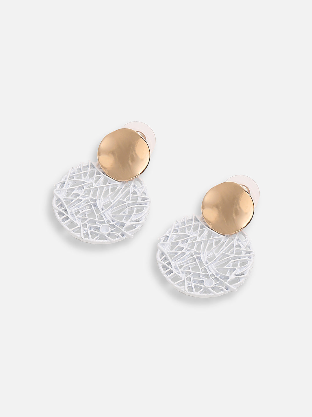 GOLD PLATED PARTY DESIGNER DROP EARRING FOR WOMEN