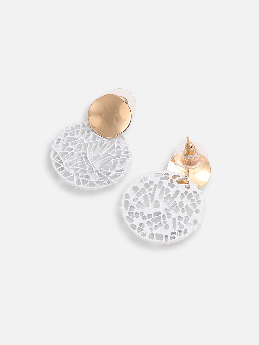GOLD PLATED PARTY DESIGNER DROP EARRING FOR WOMEN