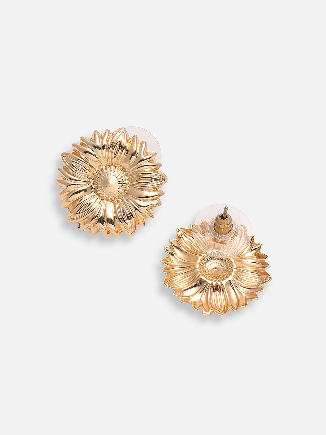 GOLD PLATED PARTY DESIGNER STUD FOR WOMEN