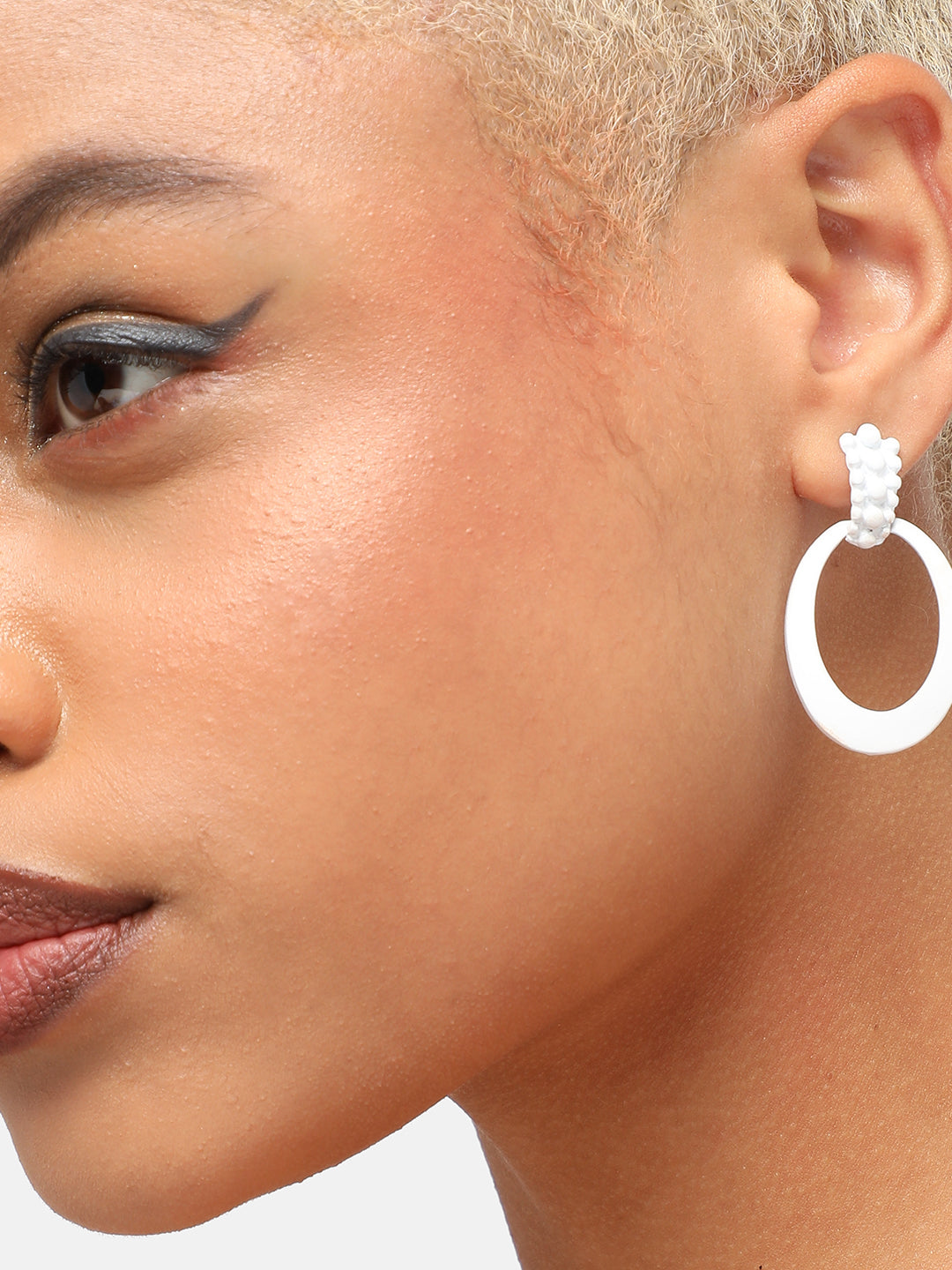 GOLD PLATED PARTY DESIGNER DROP EARRING FOR WOMEN